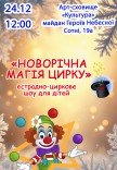 Естрадно-циркове шоу "Новорічна магію цирку"
