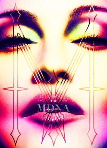 Представлена обложка турбука Мадонны MDNATour